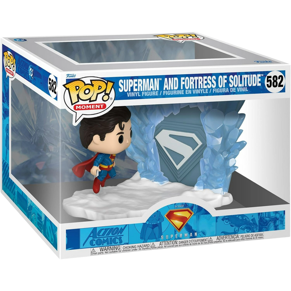 Funko Pop! Moment: Superman Movie 2025 - Superman And Fortress Of Solitude #582