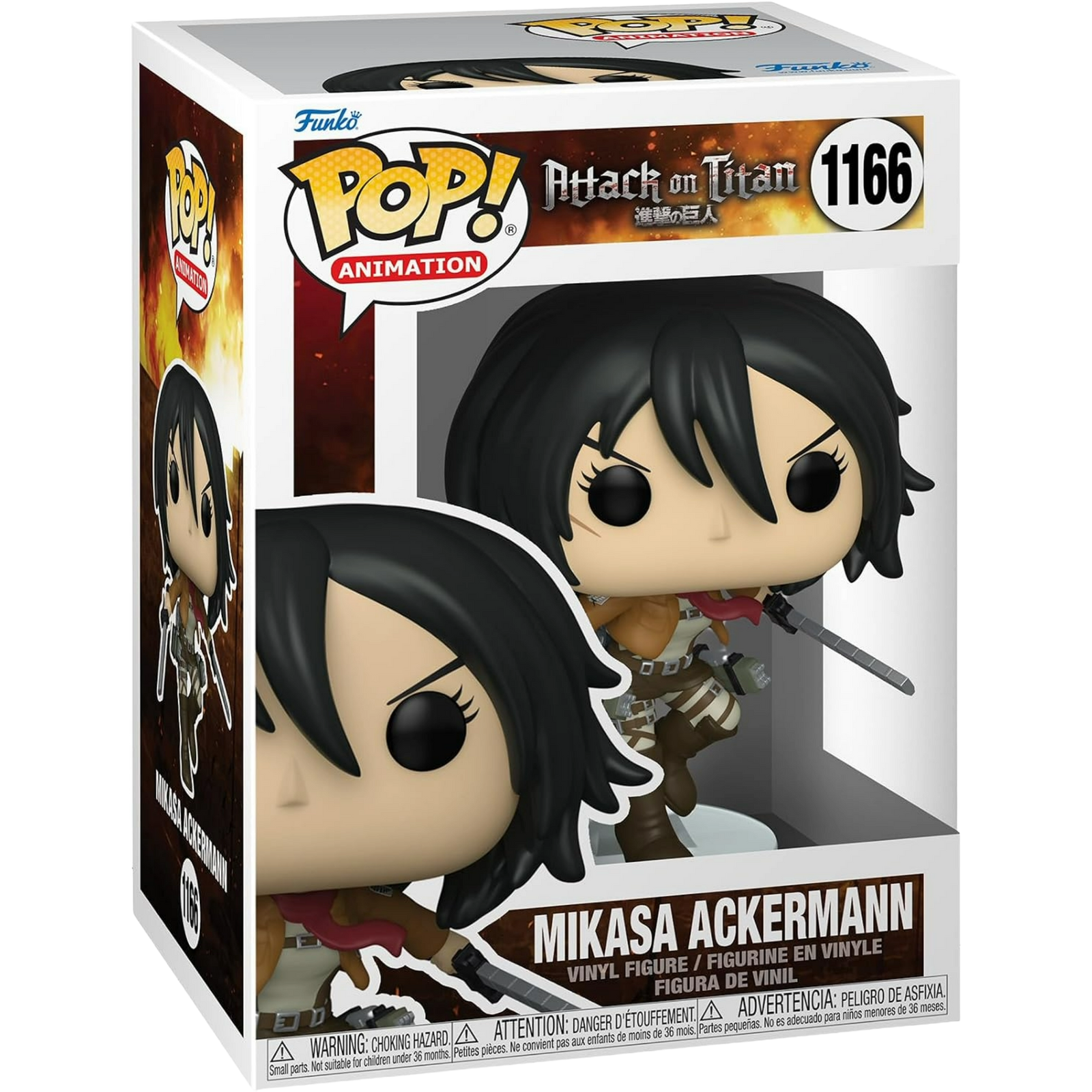 Funko Pop! Animation: Attack On Titan - Mikasa Ackermann #1166
