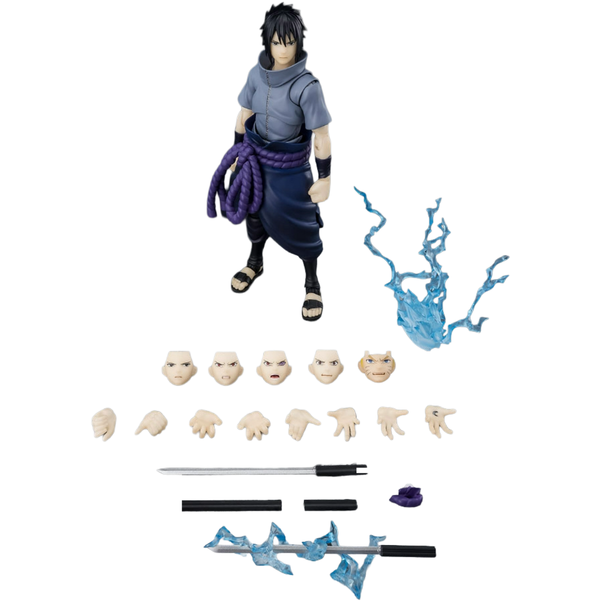 BANDAI / Tamashii Nations S.H. Figuarts: Naruto Shippuden - Sasuke Uchiha (Solitary Blazing Darkness)