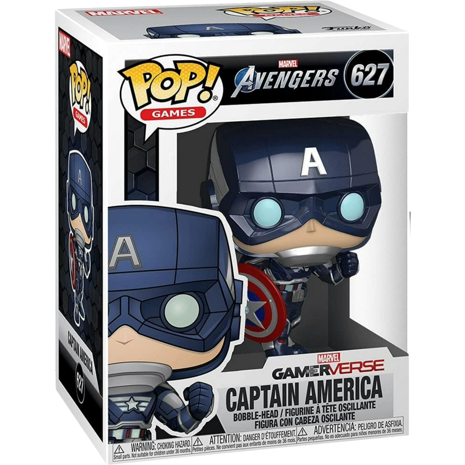 Funko Pop! Games: Avengers - Captain America (Gamerverse) #627