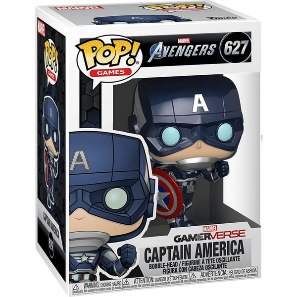 Funko Pop! Games: Avengers - Captain America (Gamerverse) #627