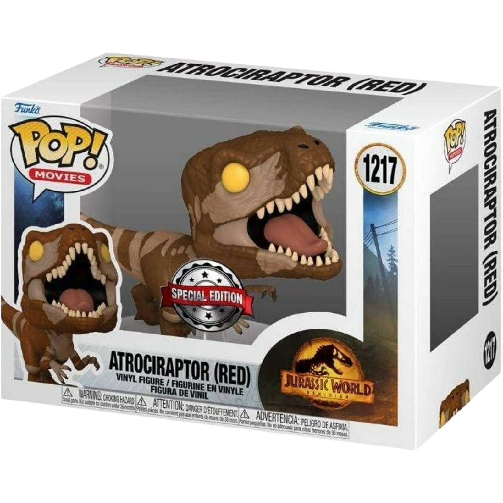 Funko Pop! Movies: Jurassic World Dominion - Atrociraptor (Red) #1217