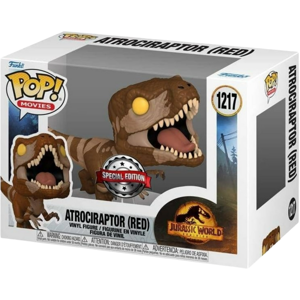 Funko Pop! Movies: Jurassic World Dominion - Atrociraptor (Red) #1217