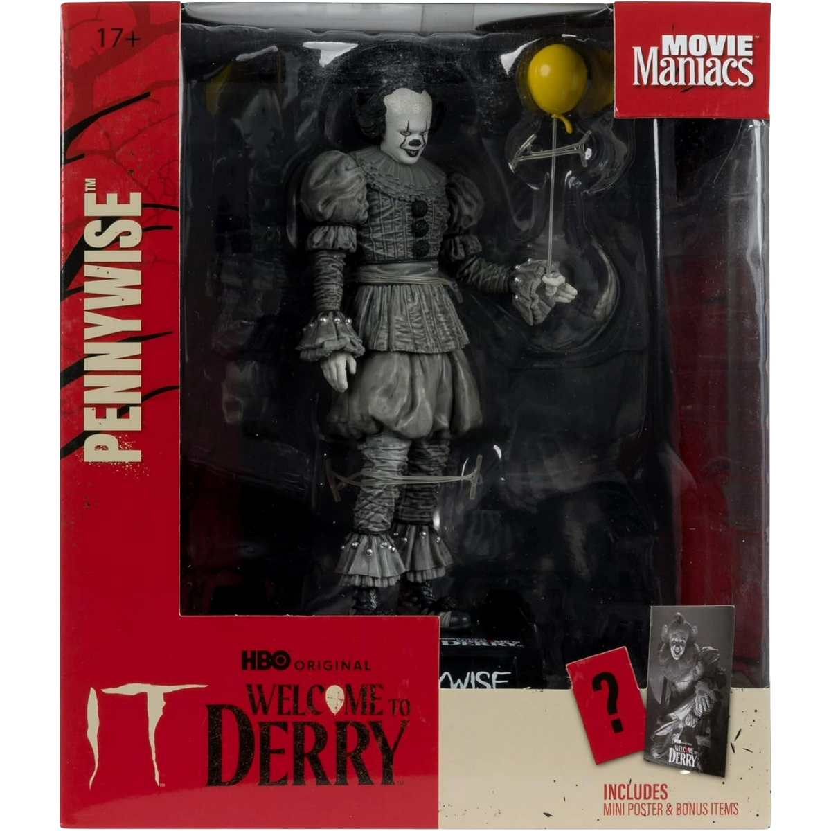 McFarlane Movie Maniacs: IT Welcome To Derry - Pennywise