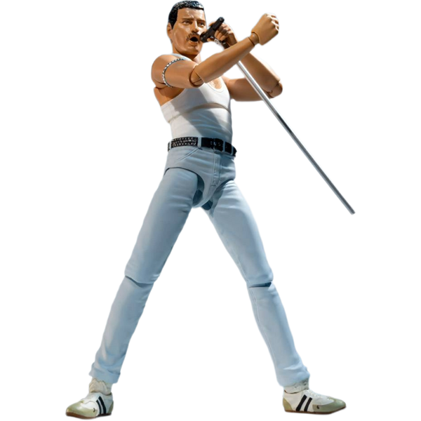 BANDAI / Tamashii Nations S.H. Figuarts: Queen - Freddie Mercury (Live AID Ver.)