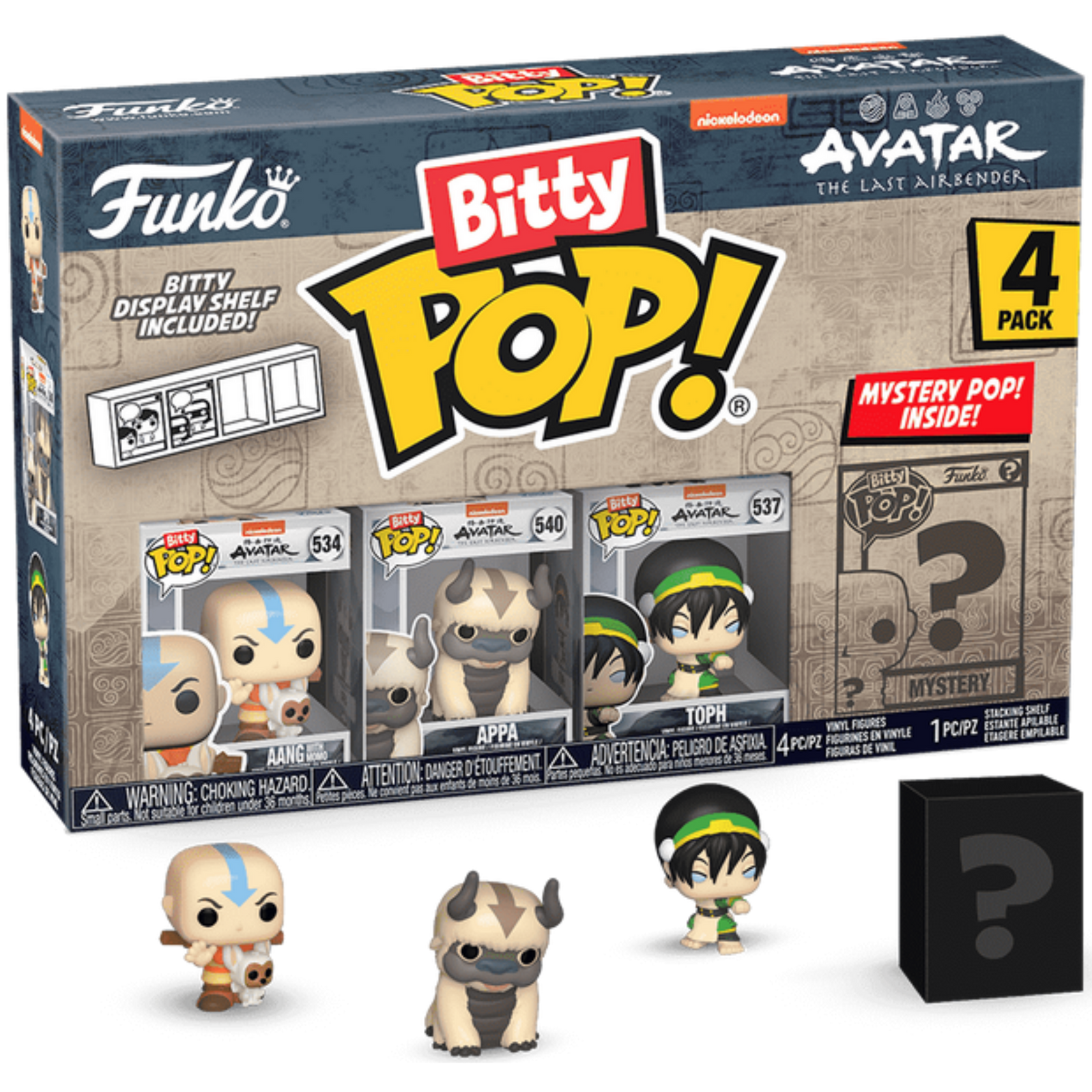 Funko Bitty Pop!: Avatar The Last Airbender 4-Pack Series