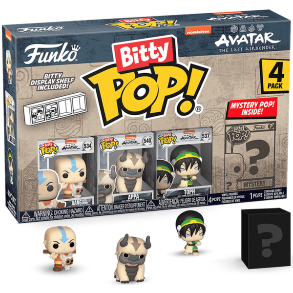 Funko Bitty Pop!: Avatar The Last Airbender 4-Pack Series