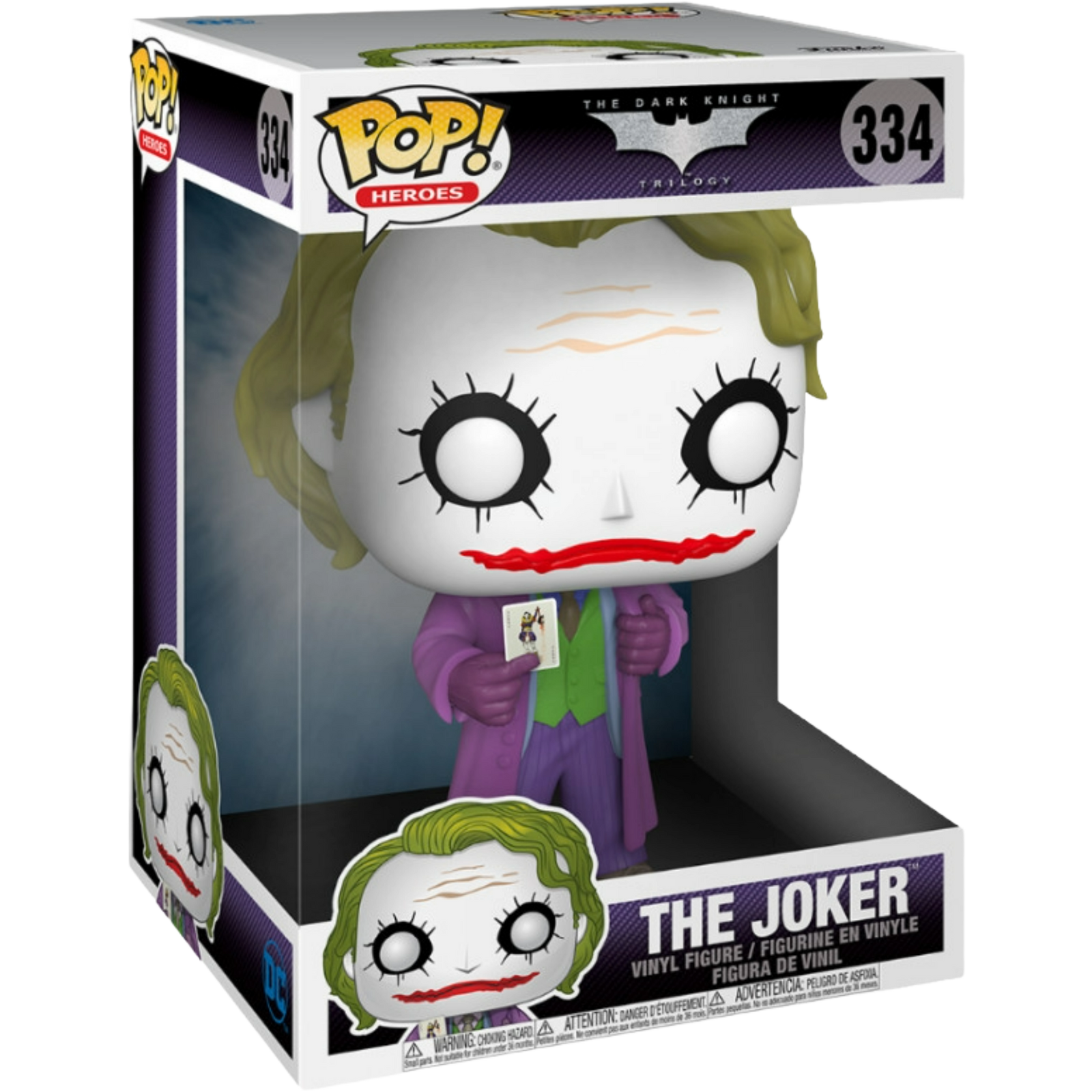 Funko Pop! Jumbo: The Dark Knight Trilogy - The Joker #334