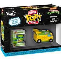 Funko Bitty Pop! Rides: Teenage Mutant Ninja Turtles - Leonardo And Turtle Van