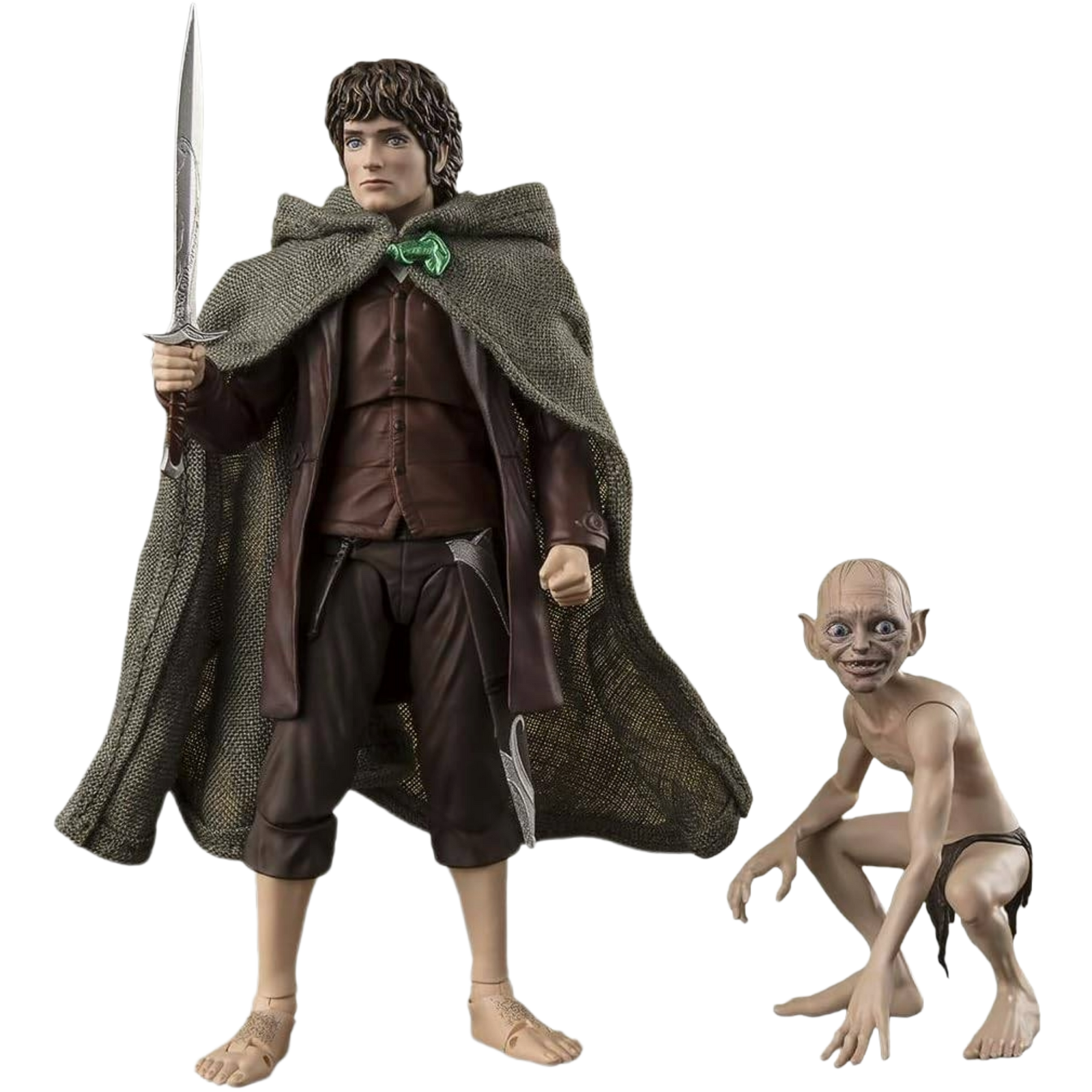 BANDAI / Tamashii Nations S.H. Figuarts: The Lord Of The Rings - Frodo Baggins & Gollum