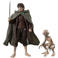 BANDAI / Tamashii Nations S.H. Figuarts: The Lord Of The Rings - Frodo Baggins & Gollum