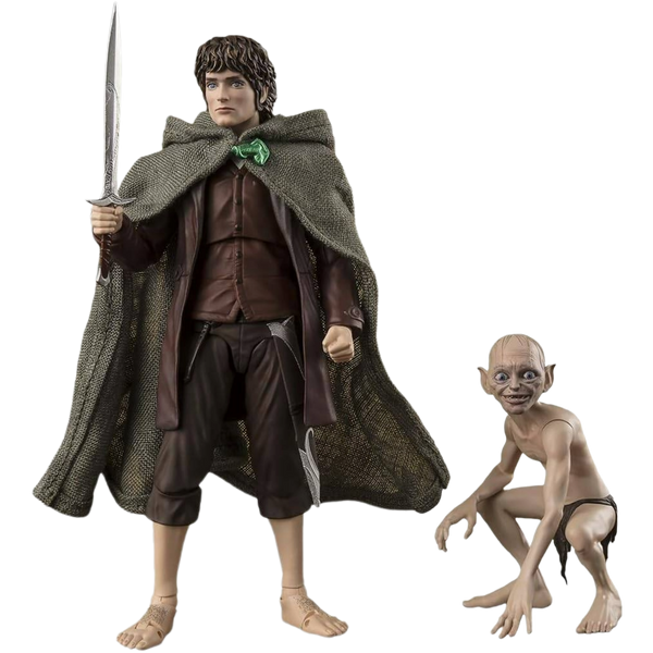 BANDAI / Tamashii Nations S.H. Figuarts: The Lord Of The Rings - Frodo Baggins & Gollum