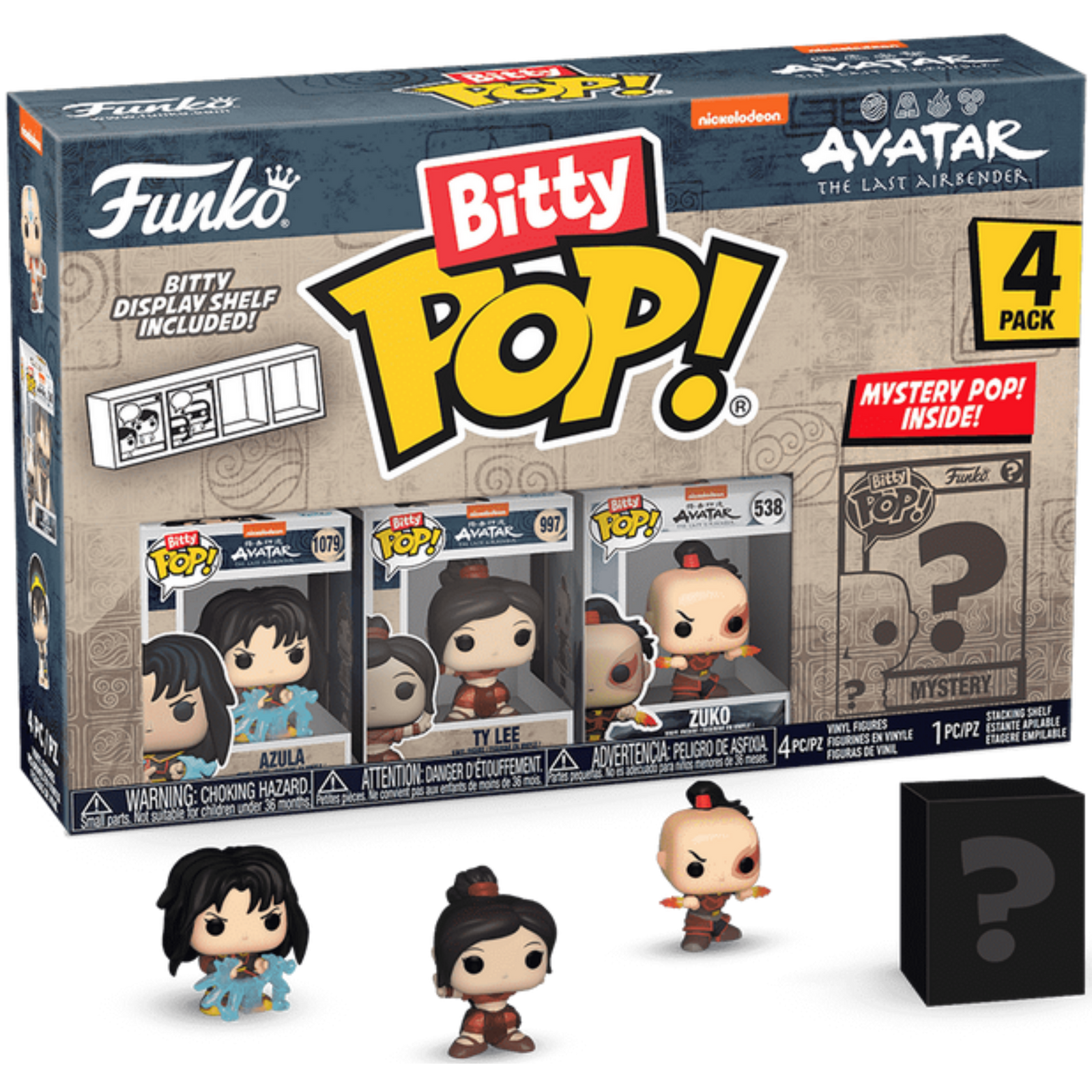 Funko Bitty Pop!: Avatar The Last Airbender 4-Pack Series