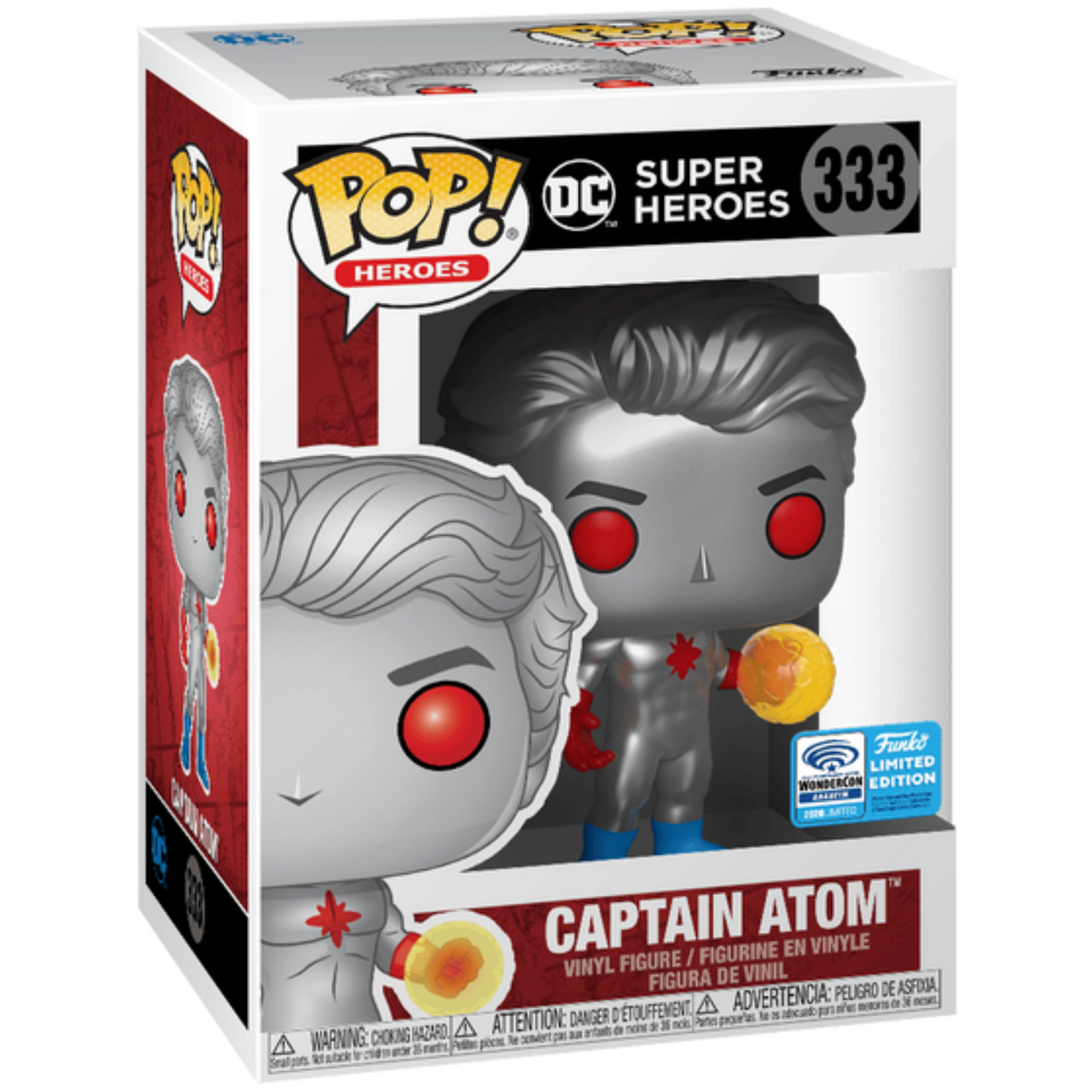 Funko Pop! Heroes: DC Super Heroes - Captain Atom #333