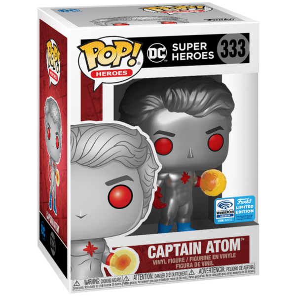 Funko Pop! Heroes: DC Super Heroes - Captain Atom #333
