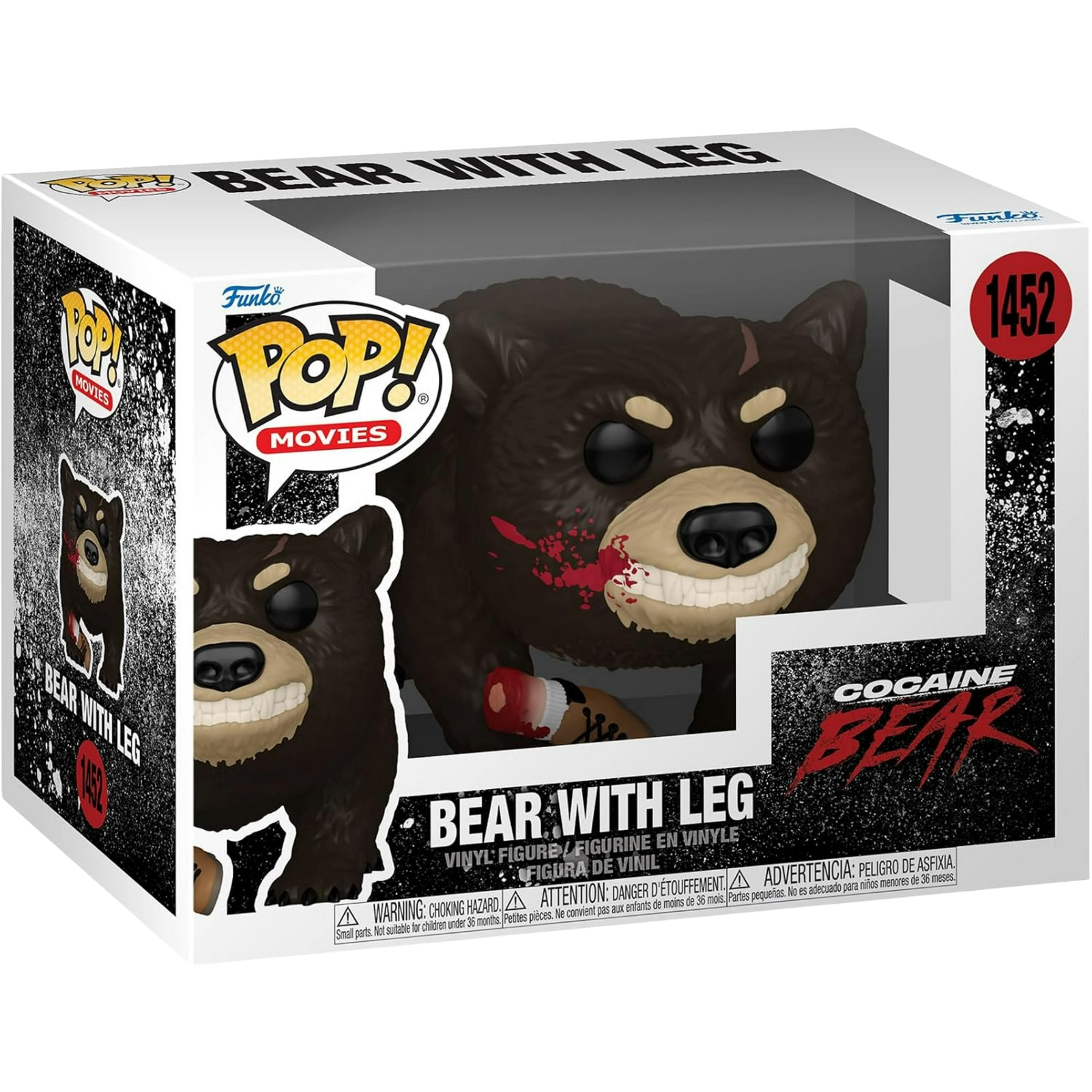 Funko Pop! Movies: Cocaine Bear - Bear With Leg #1452