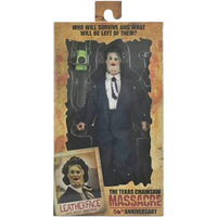 NECA Clothed Series: The Texas Chainsaw Massacre 50th - Leatherface (Pretty Woman Mask)