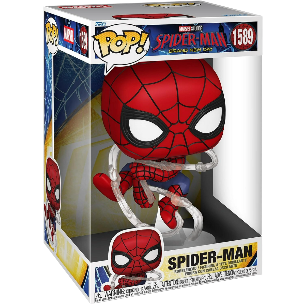 Funko Pop! Jumbo: Spider-Man Brand New Day - Spider-Man #1589