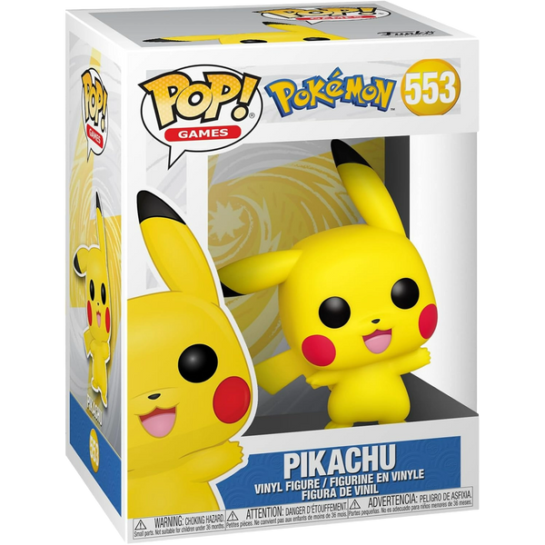 Funko Pop! Games: Pokémon - Pikachu (Waving) #553