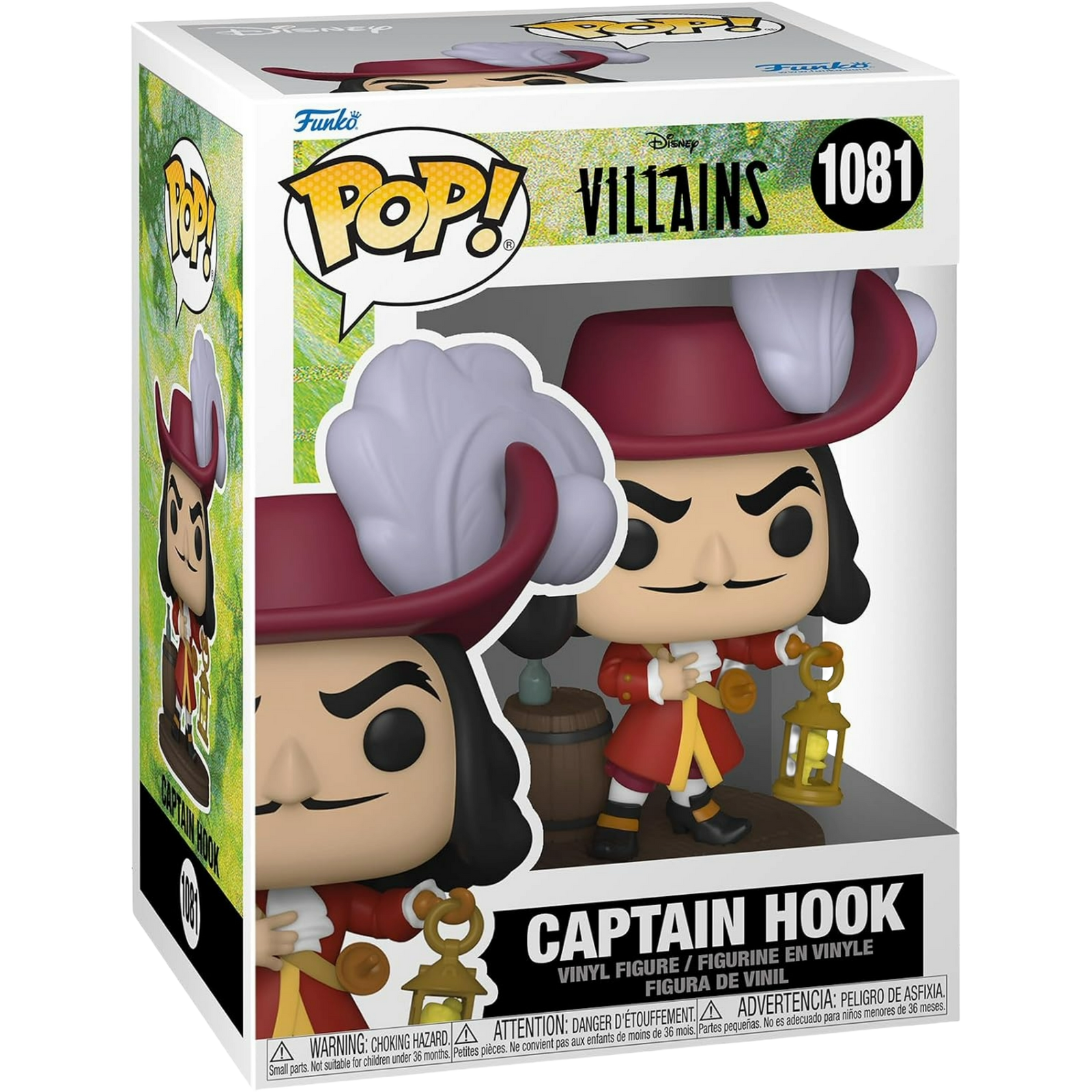 Funko Pop! Disney: Villains - Captain Hook #1081