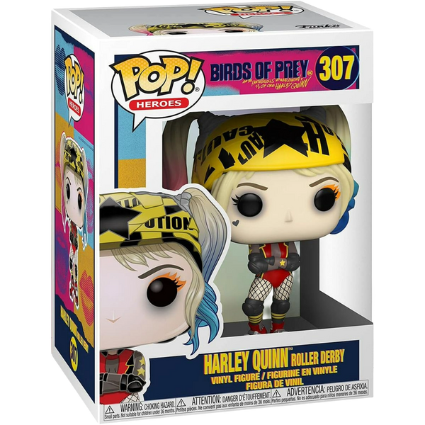 Funko Pop! Heroes: Birds Of Prey - Harley Quinn Roller Derby #307