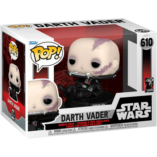 Funko Pop! Movies: Star Wars - Darth Vader (Unmasked) #610