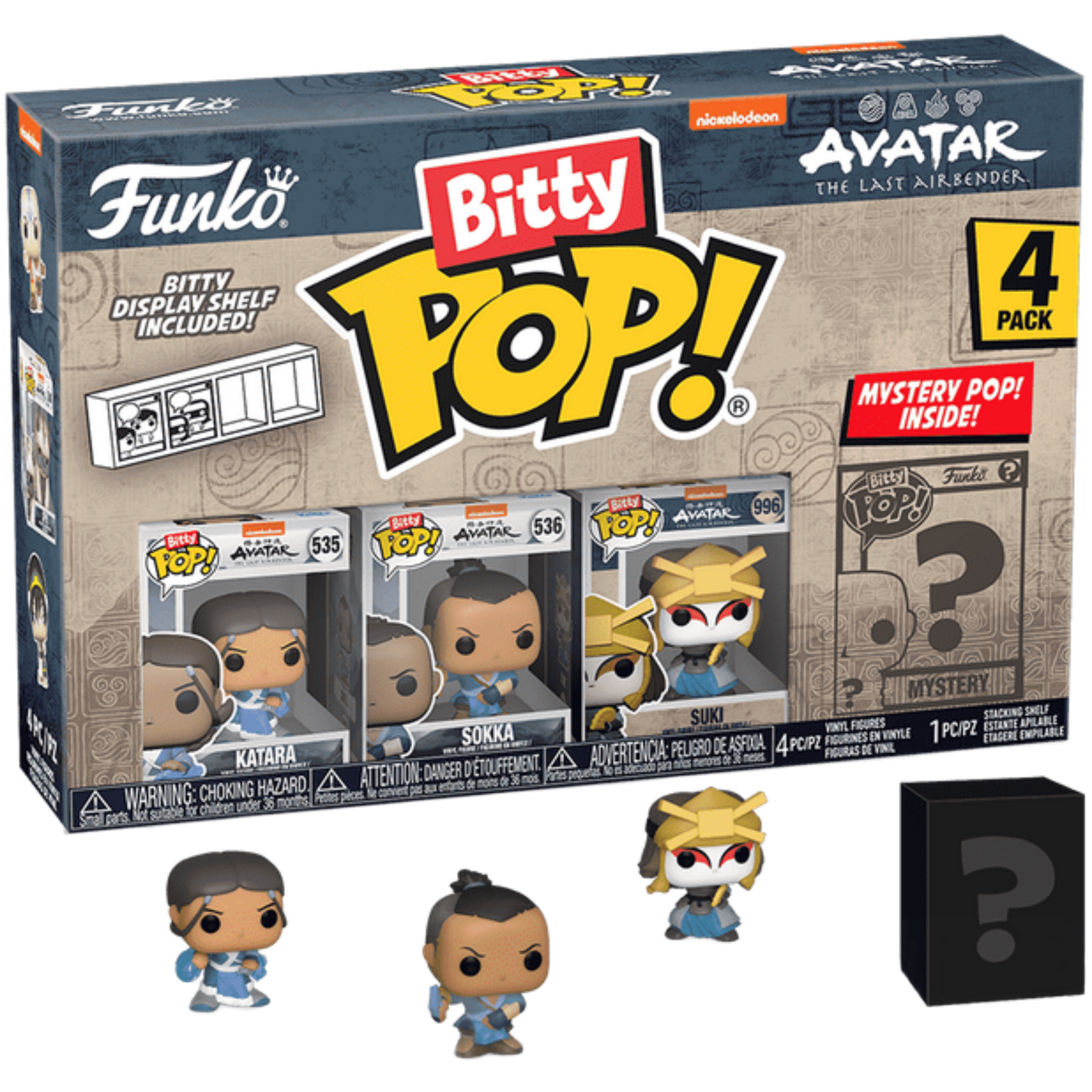Funko Bitty Pop!: Avatar The Last Airbender 4-Pack Series