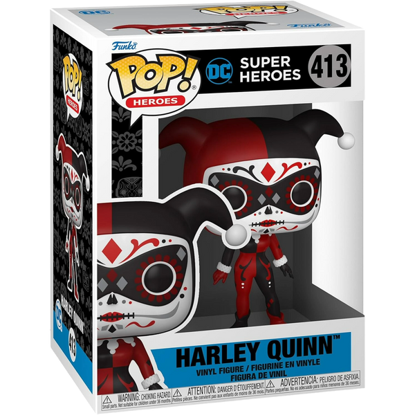 Funko Pop! Heroes: DC Super Heroes - Harley Quinn (Día De Muertos) #413