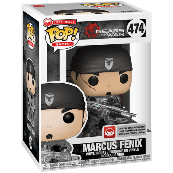 Funko Pop! Games: Gears Of War - Marcus Fenix #474