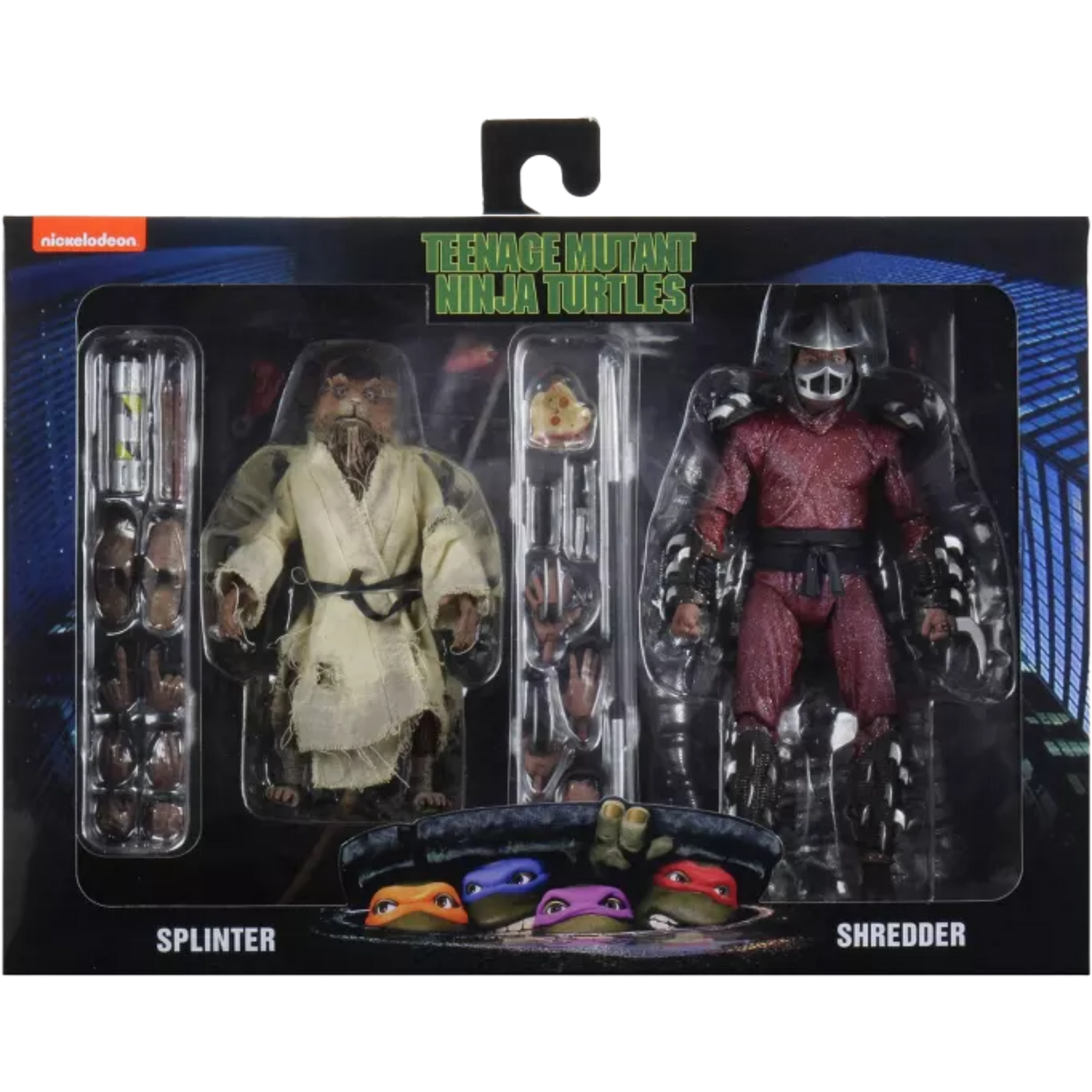 NECA Ultimate: Teenage Mutant Ninja Turtles - Spliter & Shredder (2-Pack)