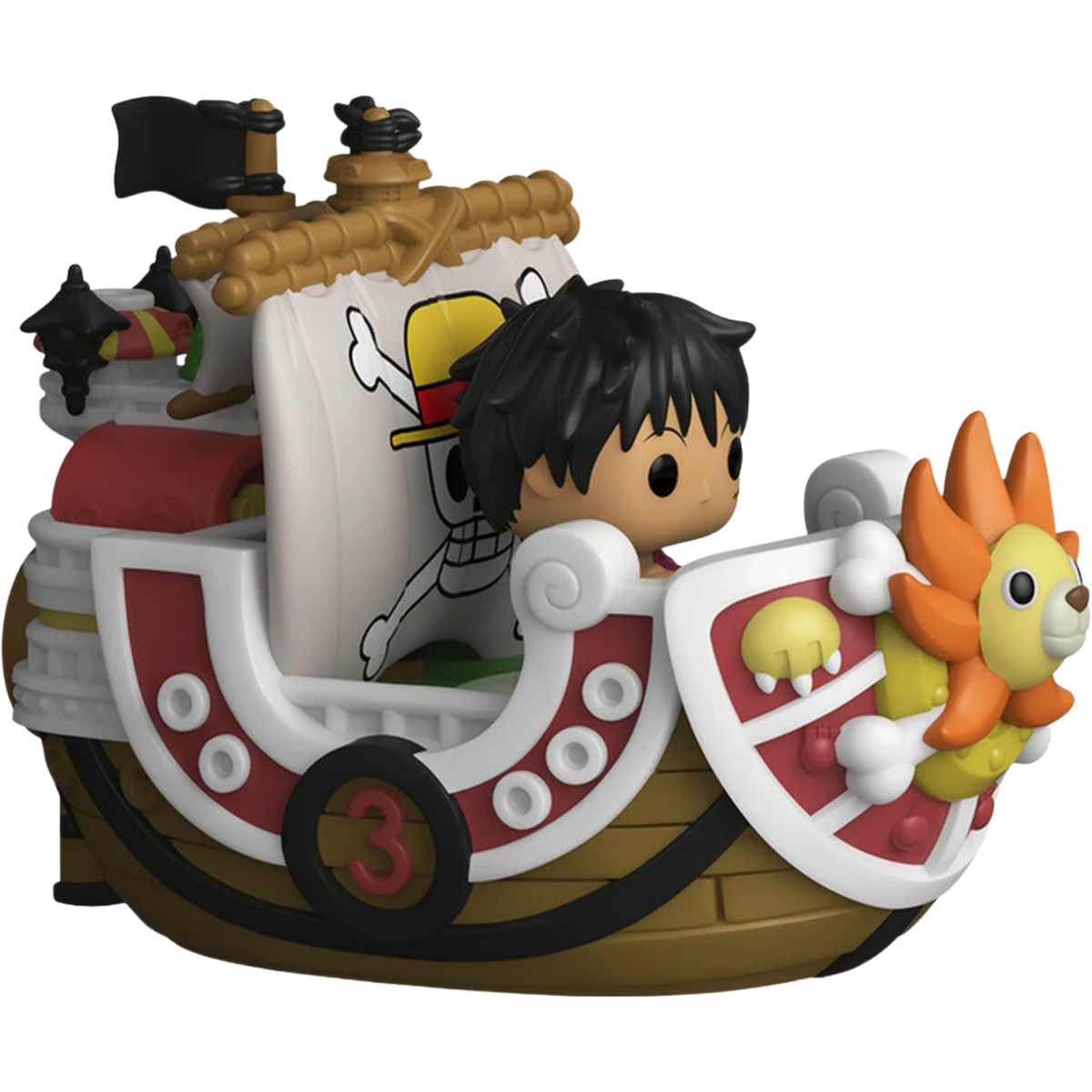 Funko Bitty Pop! Rides: One Piece - Monkey D. Luffy And Thousand Sunny