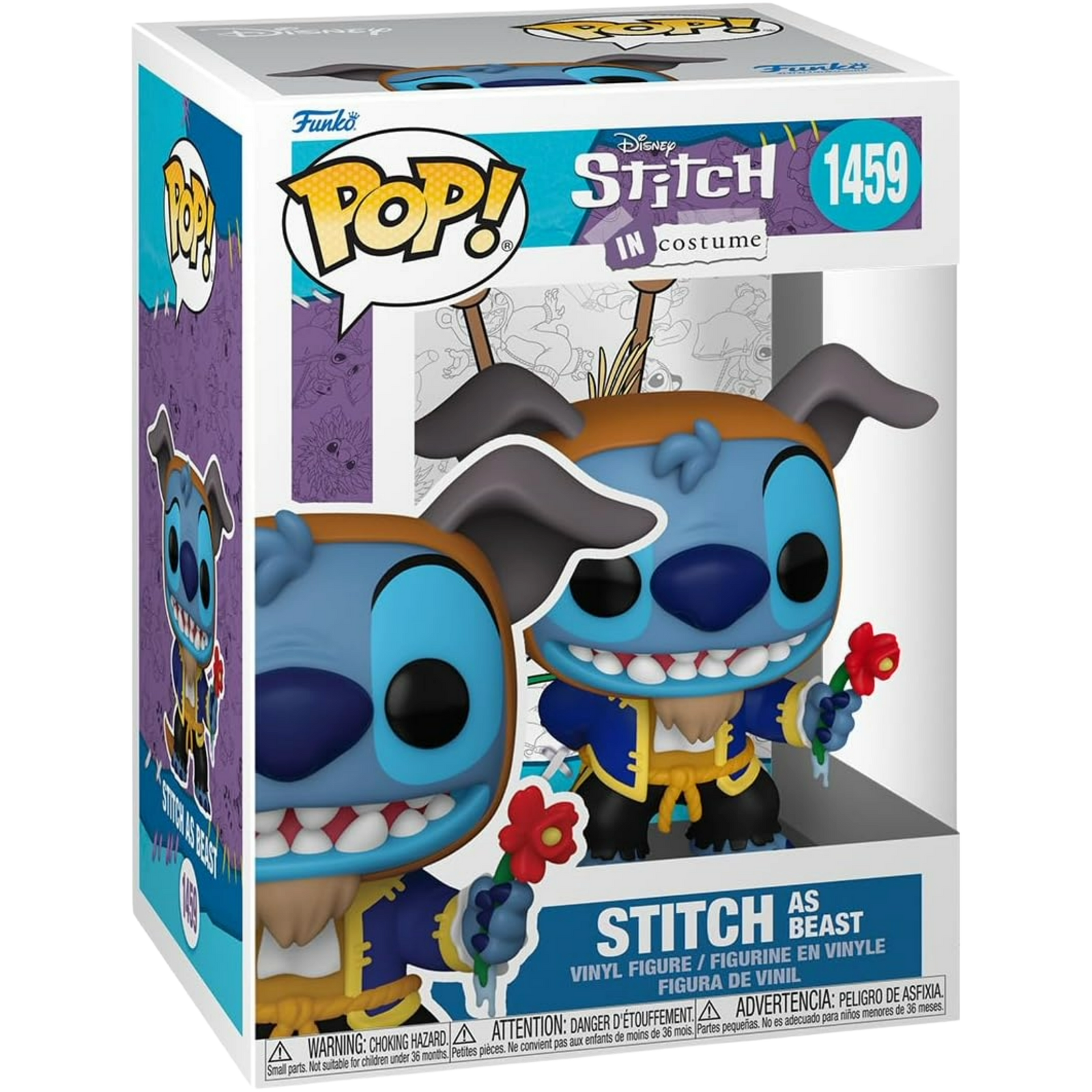 Funko Pop! Disney: Stitch In Costume - Stitch As Beast #1459