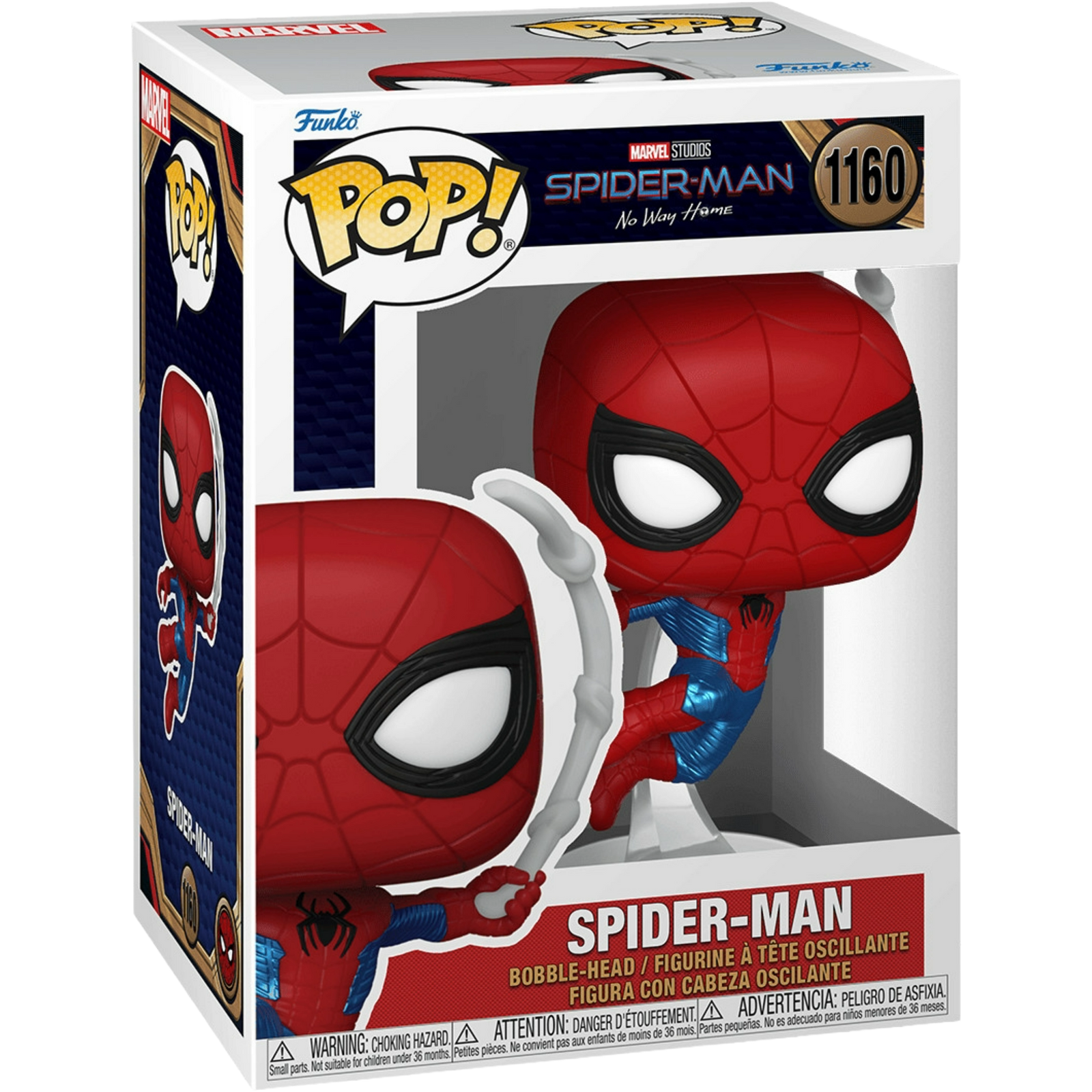 Funko Pop! Movies: Spider-Man No Way Home - Spider-Man #1160