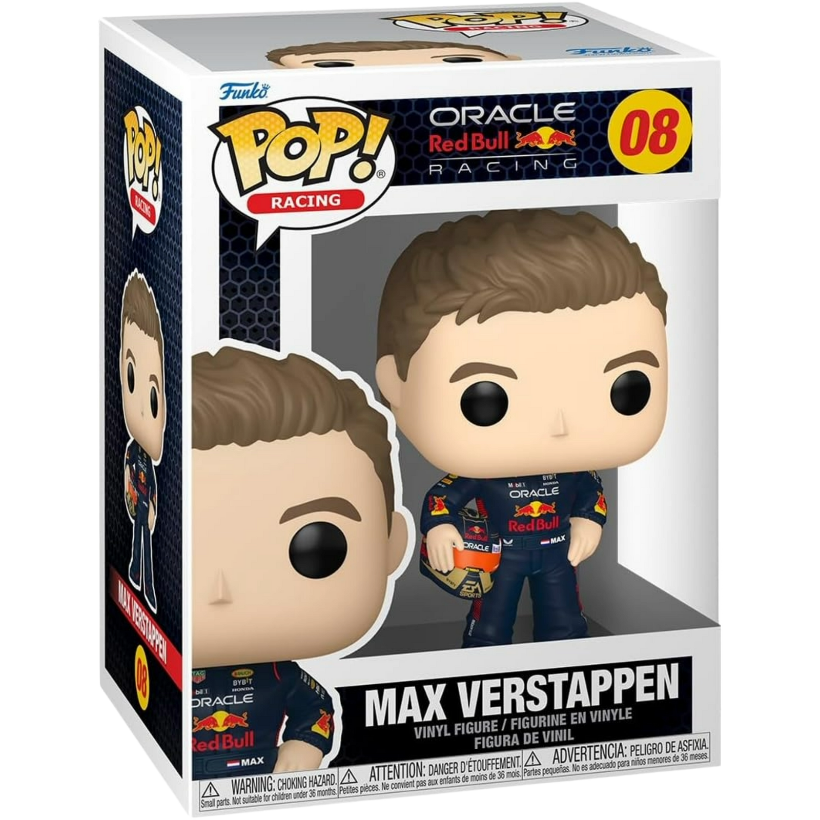 Funko Pop! Racing: Formula 1 - Max Verstappen #08