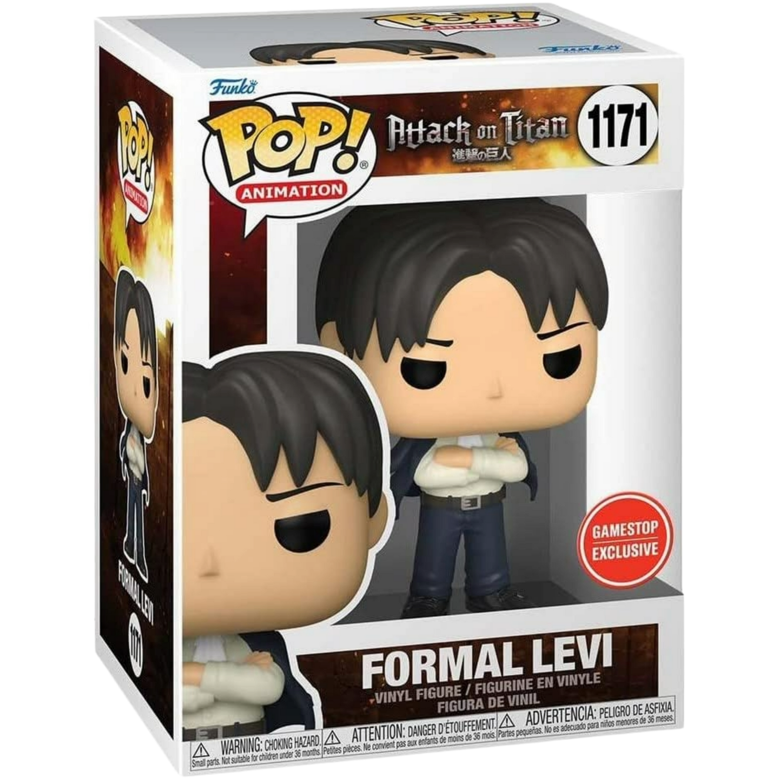 Funko Pop! Animation: Attack On Titan - Formal Levi #1171