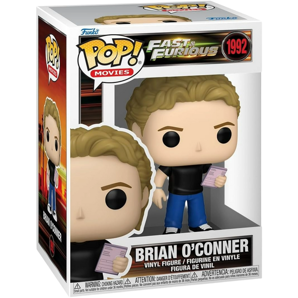 Funko Pop! Movies: Fast & Furious 25th - Brian O’Conner #1992