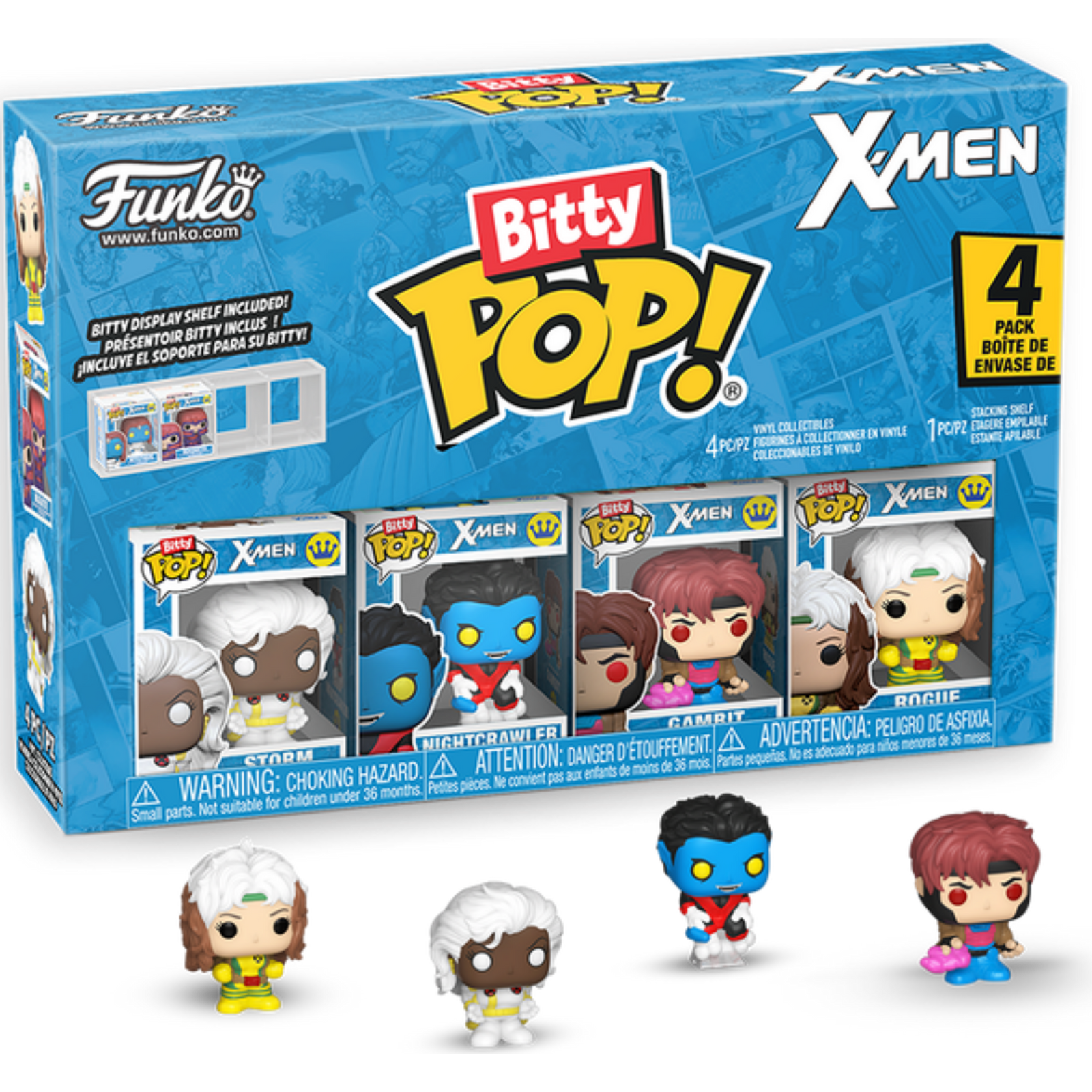 Funko Bitty Pop!: X-Men 4-Pack Series