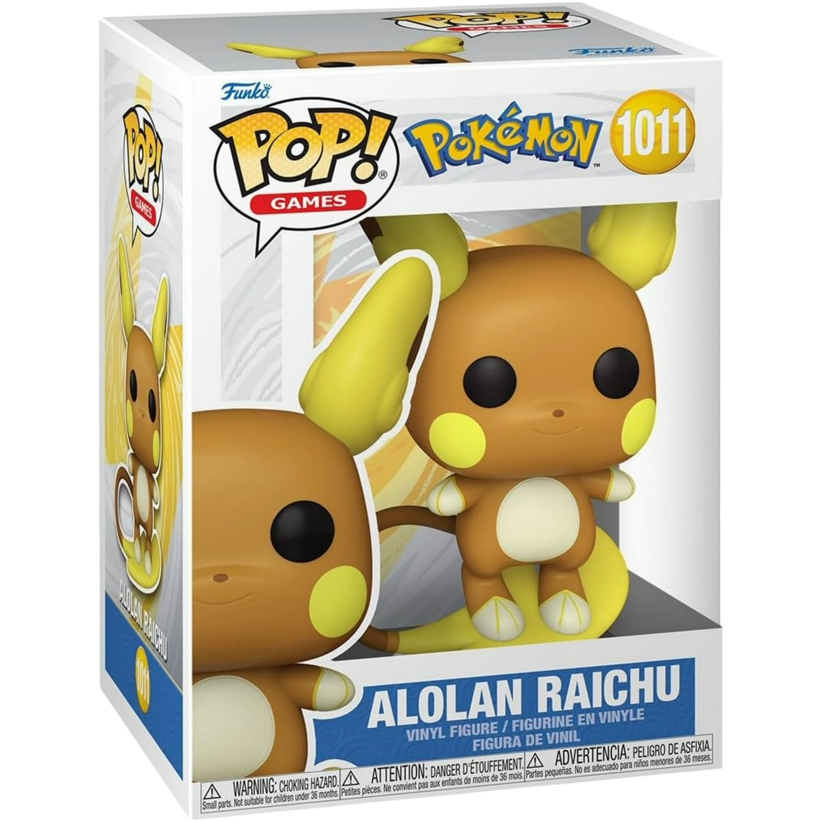 Funko Pop! Games: Pokémon - Alolan Raichu #1011