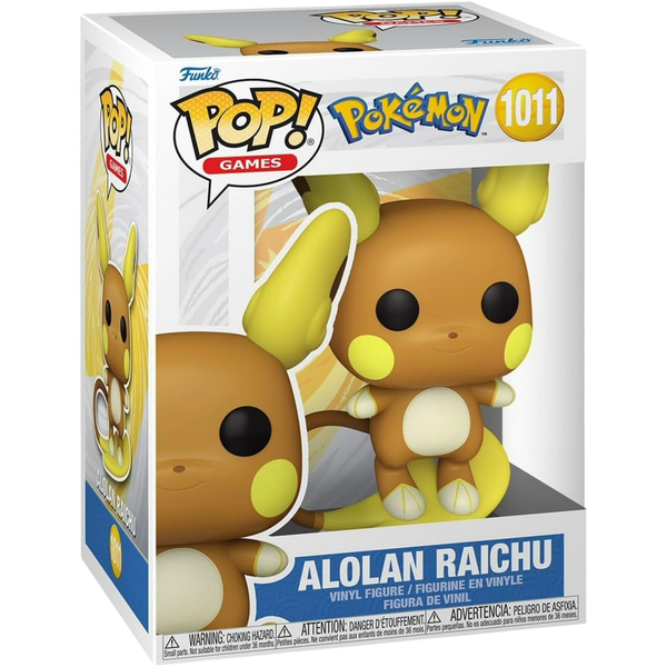 Funko Pop! Games: Pokémon - Alolan Raichu #1011