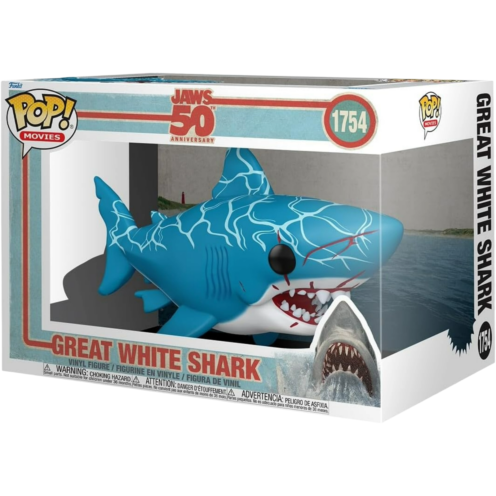 Funko Pop! Moments: Jaws 50th Anniversary - Great White Shark #1754