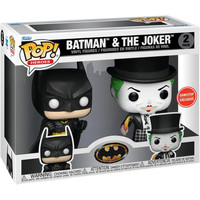 Funko Pop! Heroes: DC Comics - Batman & The Joker (2-Pack)