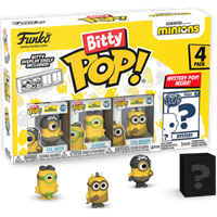 Funko Bitty Pop!: Minions 4-Pack Series