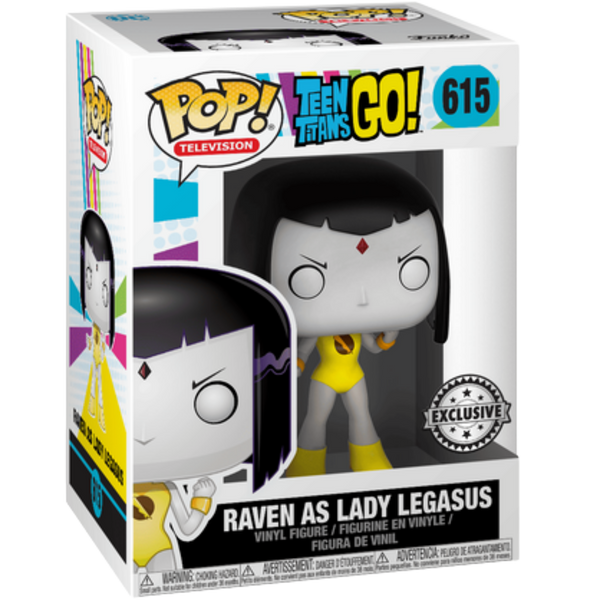 Funko Pop! TV: Teen Titans Go! - Raven As Lady Legasus #615