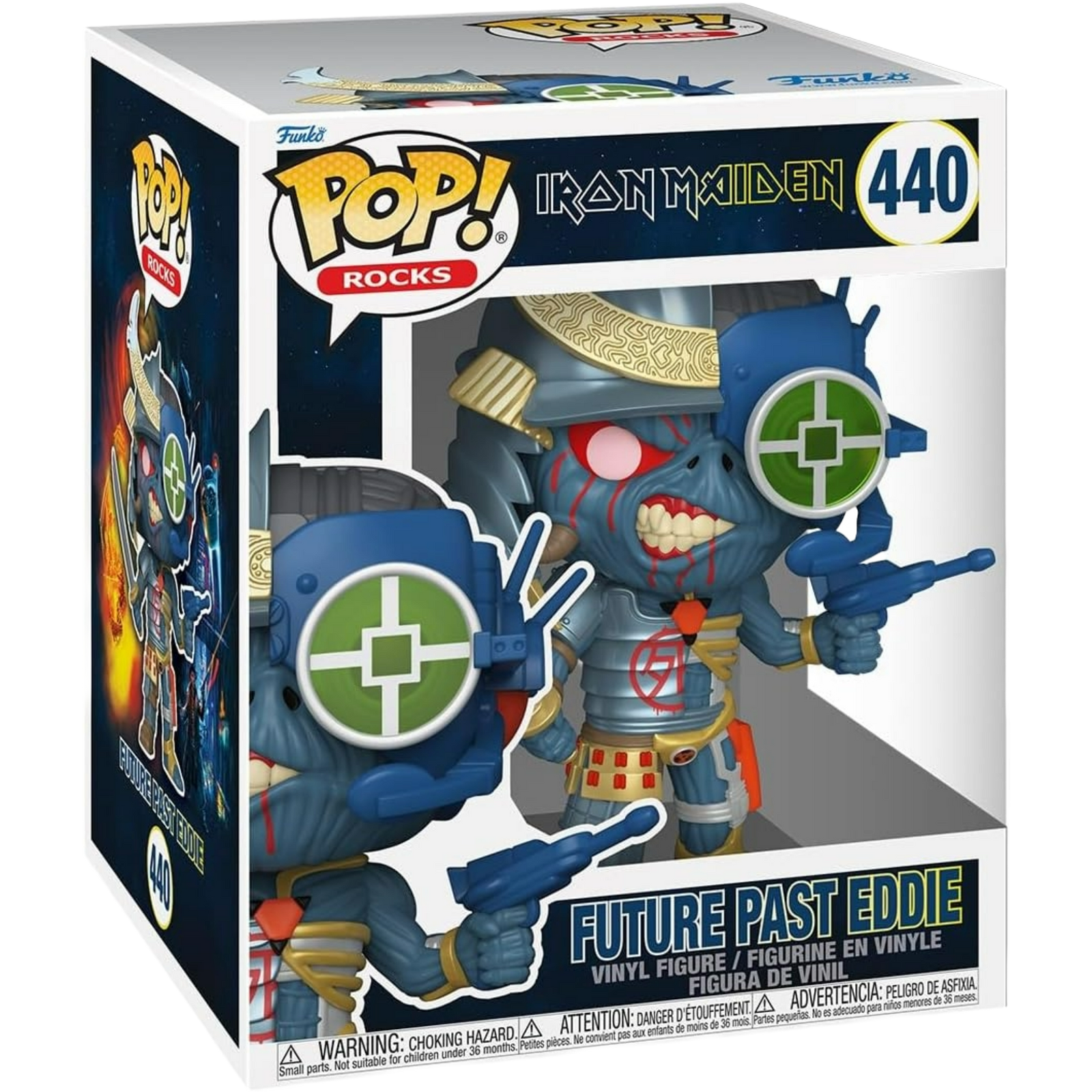 Funko Pop! Super: Iron Maiden - Future Past Eddie #440