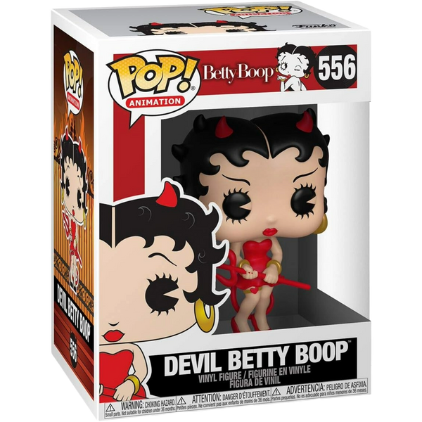 Funko Pop! Animation: Betty Boop - Devil Betty Boop #556