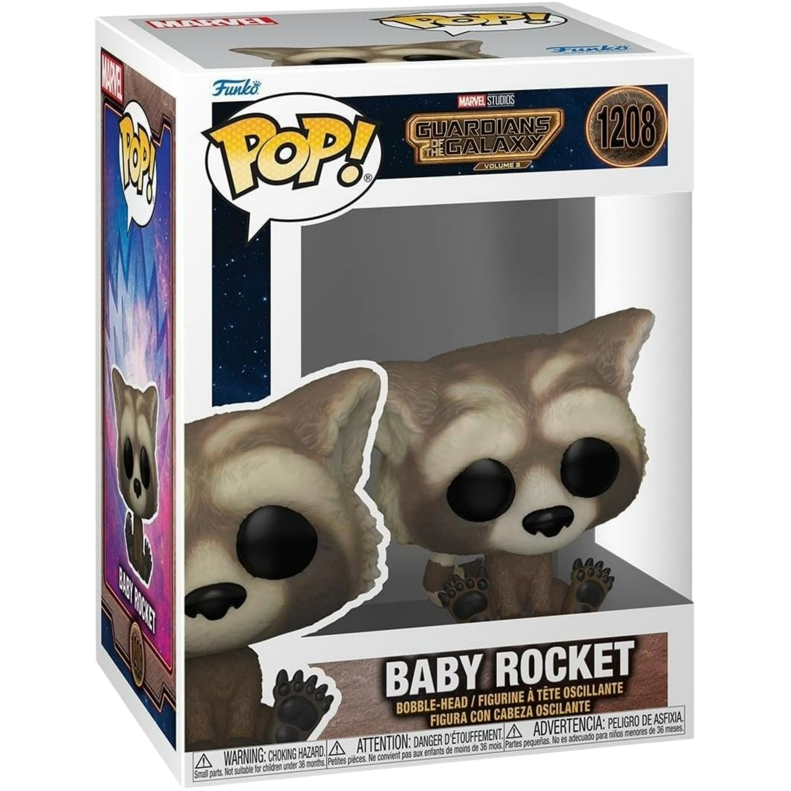 Funko Pop! Movies: Guardians Of The Galaxy Vol. 3 - Baby Rocket #1208