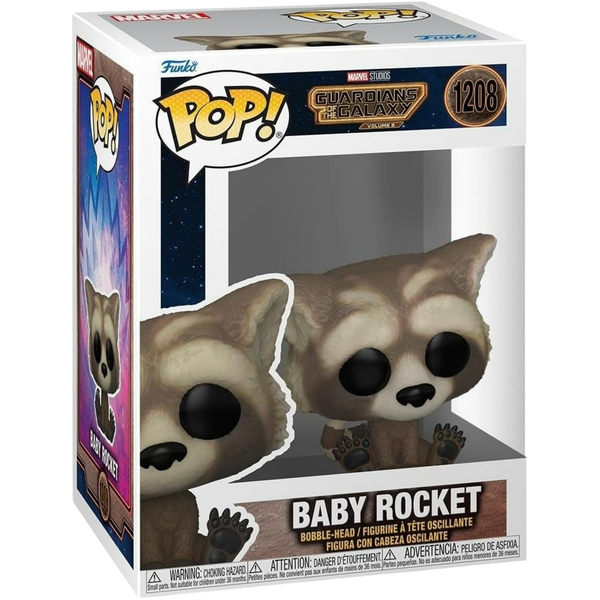 Funko Pop! Movies: Guardians Of The Galaxy Vol. 3 - Baby Rocket #1208