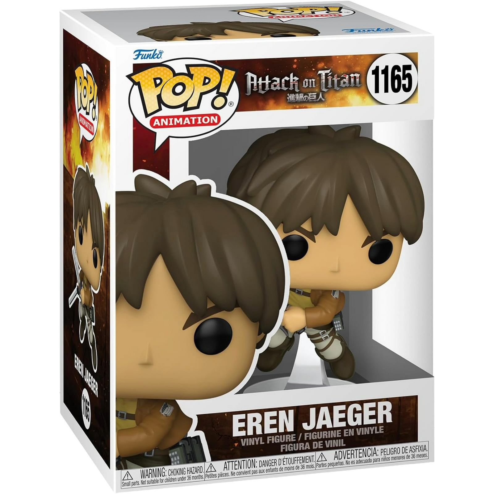 Funko Pop! Animation: Attack On Titan - Eren Jaeger #1165