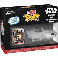 Funko Bitty Pop! Rides: Star Wars - Han Solo And The Millennium Falcon