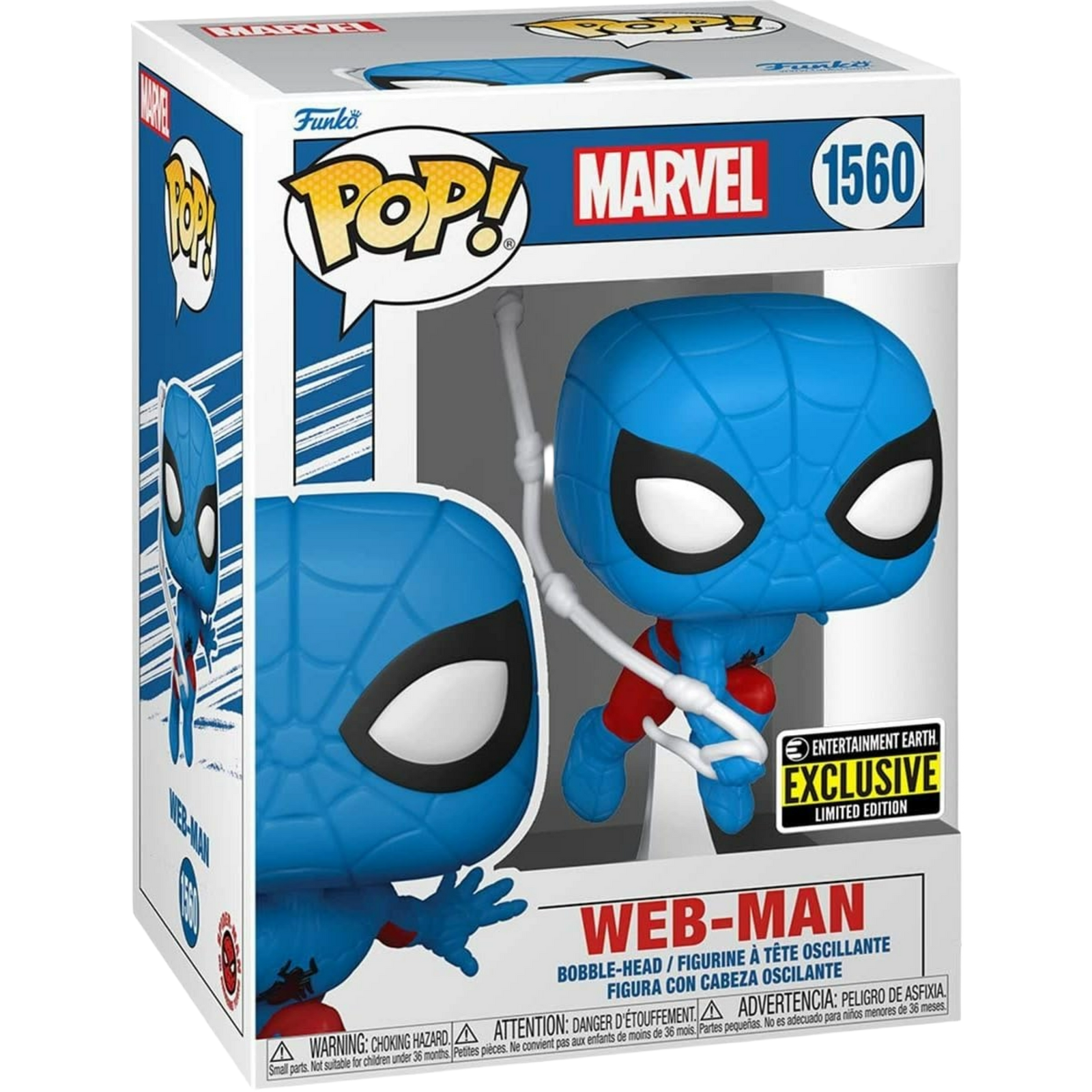 Funko Pop! Heroes: Marvel - Web-Man #1560